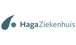 Logo HagaZiekenhuis teambuilding uitje bij strandtent Solbeach.