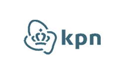 Logo KPN zakelijke bijeenkomst en personeelsuitje bij beachclub Solbeach.