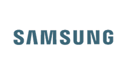 Logo Samsung zakelijk bedrijfsuitje referentie bij beachclub Solbeach.